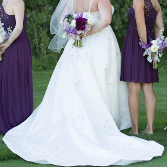Wedding Dress with Corset (1X-3X) - Picture 2 of 6